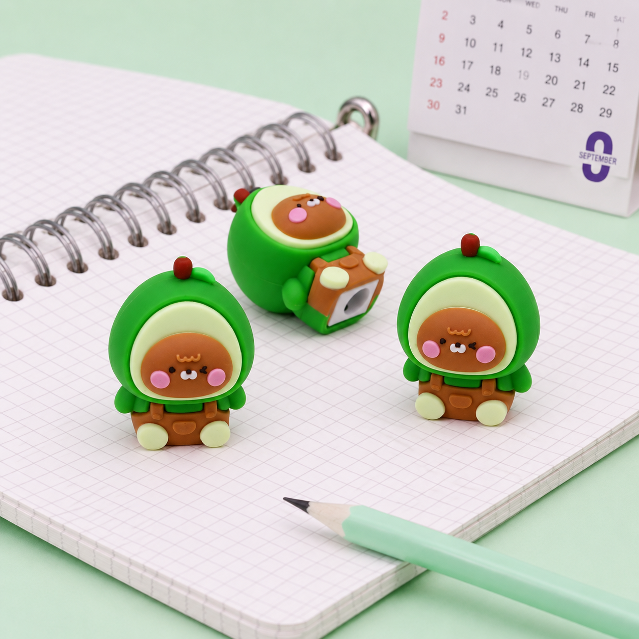 Kawaii Avocado Sharpener - Gifts for girls
