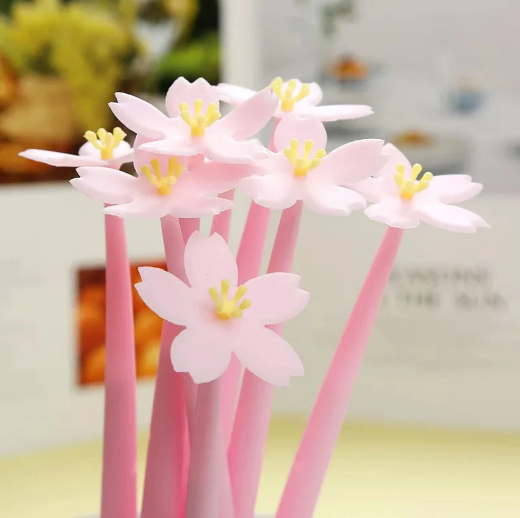 Cherry Blossom Gel Pen