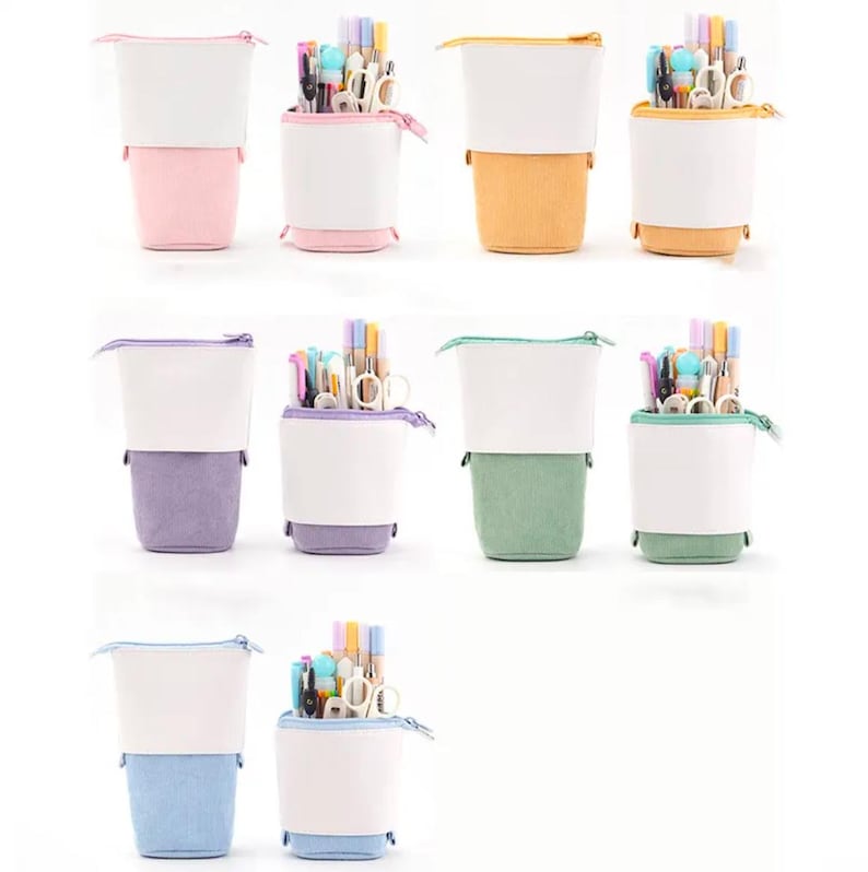 Pop up Pencil Cases - 5 Colours