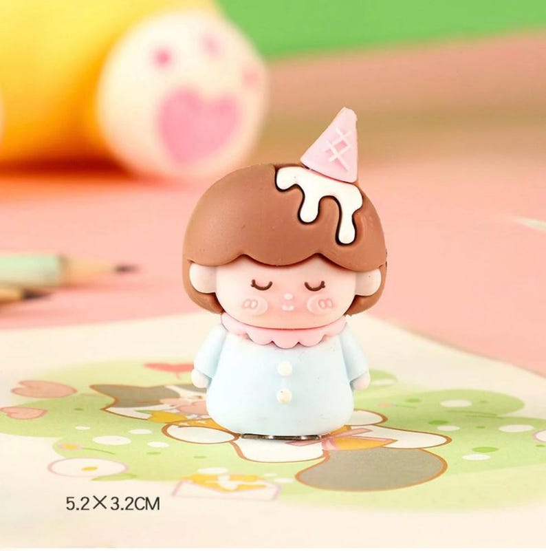 Kawaii Amusable Character Sharpener - Fun Stationery Gift